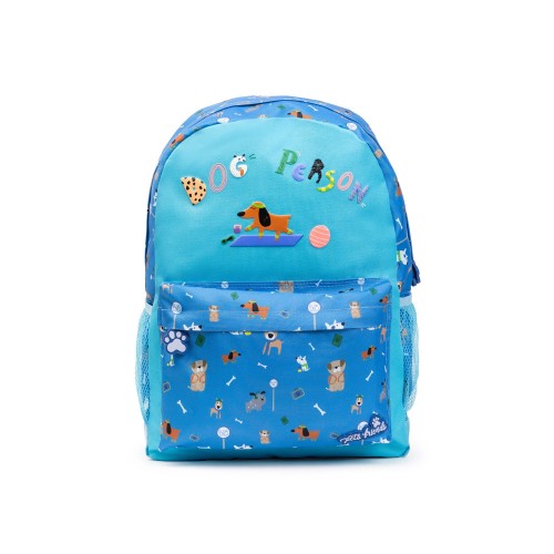 Mochila Escolar Ambar Dog Person Blue 25L