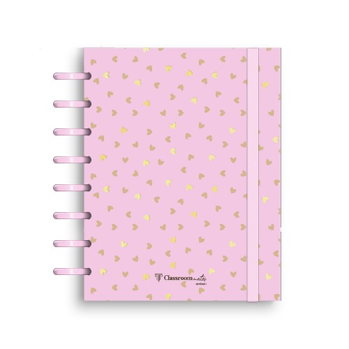 Caderno Inteligente A5 PP Ambar EcoSmart Lovely Gold 100Fls
