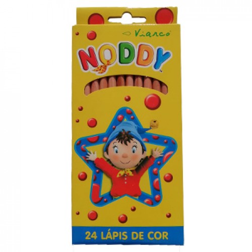 Lápis Cor 24un Cx Cartão Viarco NODDY 18cm