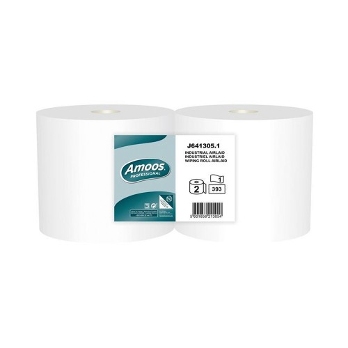 Rolo Pano Limpeza TNT/AirLaid 130mx23,5cm 55g 1Fl 2un