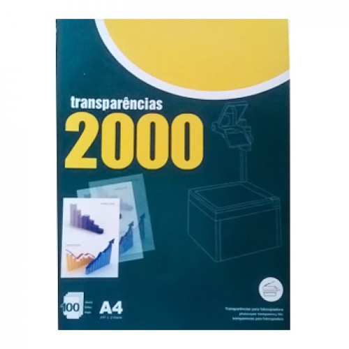 Transparencias p/Copier A4 100Folhas