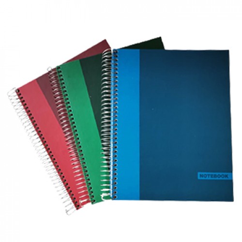Caderno Espiral A5 Quadriculado NoteBook Sortido 150Fls 1un