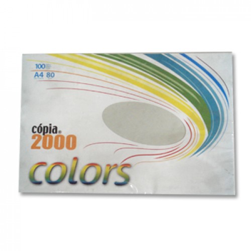 Papel Fotocopia Cinza A4 80gr 100Fls