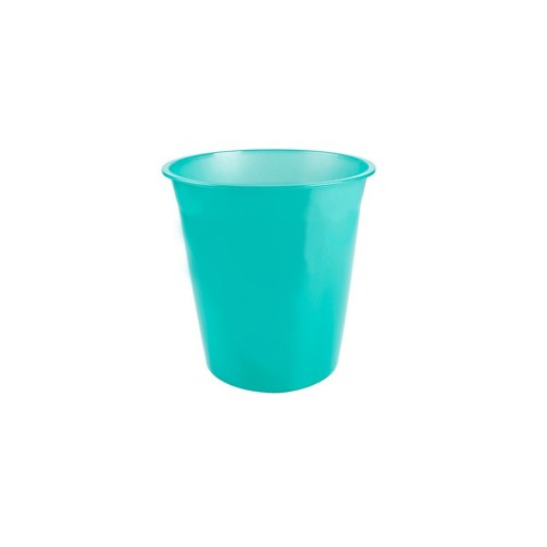 Cesto 15L Plástico Verde Transparente