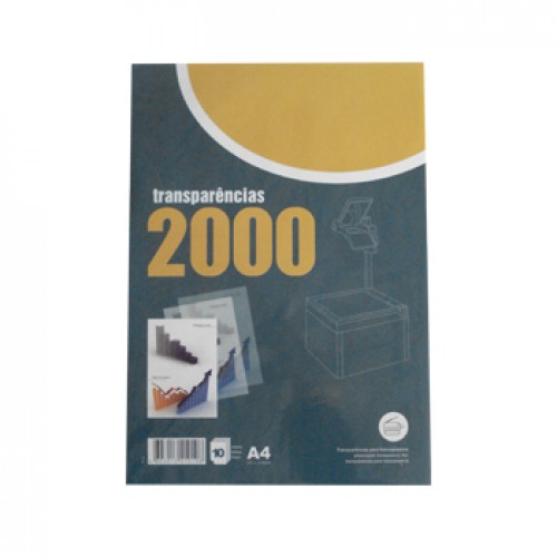 Transparencias Laser/Copier A4 10Folhas