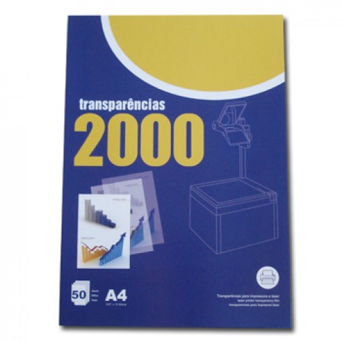 Transparencias Laser/Copier A4 50Folhas
