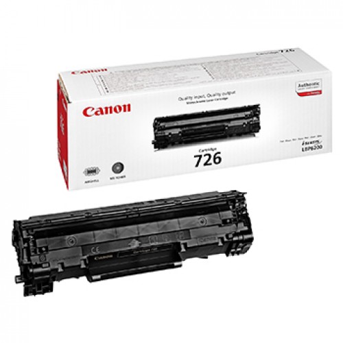Toner Compatível Canon 726 Preto 3483B002 2100 Pág.