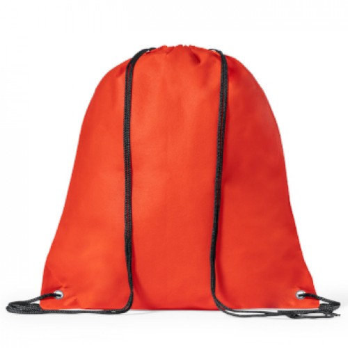 Saco Mochila Non-Woven 37x41cm com Ilhós Vermelho