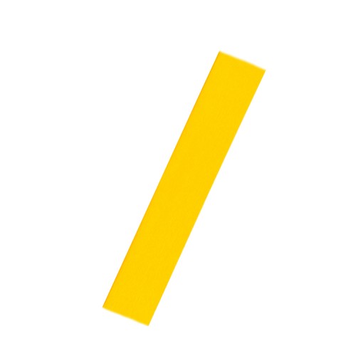 Papel Crepe Amarelo Torrado 50x250cm Rolo