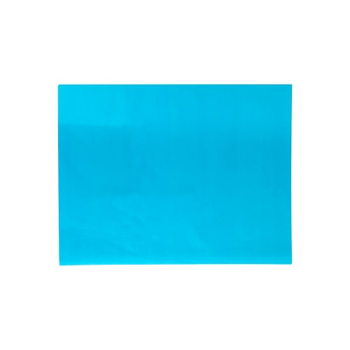 Papel Seda Azul Celeste 50x75cm 25Fls
