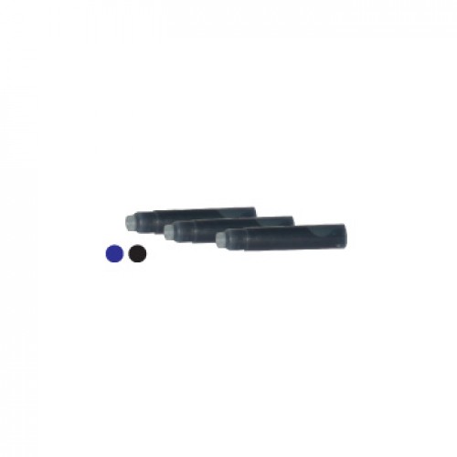 Tinta Canetas 6 Cartuxos Azul