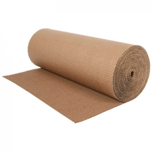 Cartão Proteção Canelado 100cmx60m Bobine +/- 25kg Castanho