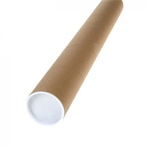 Tubo Porta Desenhos Cartão 110cm Diâmetro 7,6cm