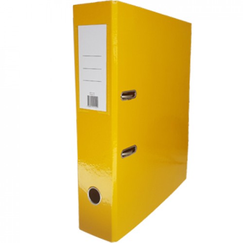 Pasta Arquivo L/L c/Rado 320x290x80mm Amarelo