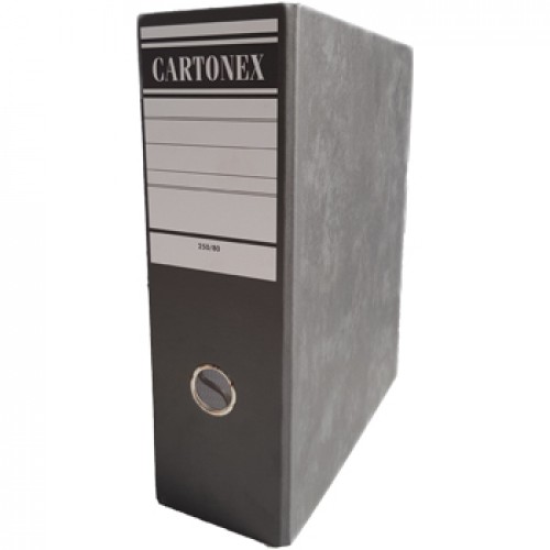 Pasta Arq. A5 (Alto) L/80mm 250x220 Marmoreado Preto