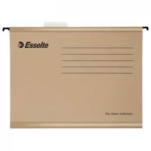 Capa Suspender c/Visor Kraft 400x240mm Folio Prolongado 1un