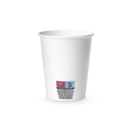 Copos 200ml Papel 7oz Branco 100un