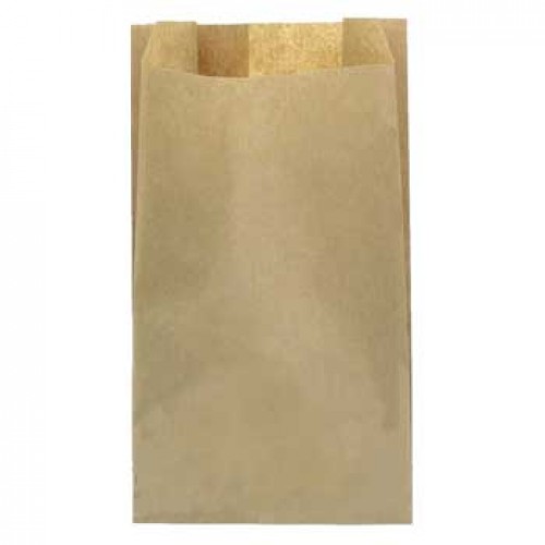 Saco Papel Pão 14x6x32cm 35g Castanho 1000un