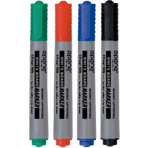 Marcador Permanente Grosso Epene EP11-2002 2mm 4 Cores 4un