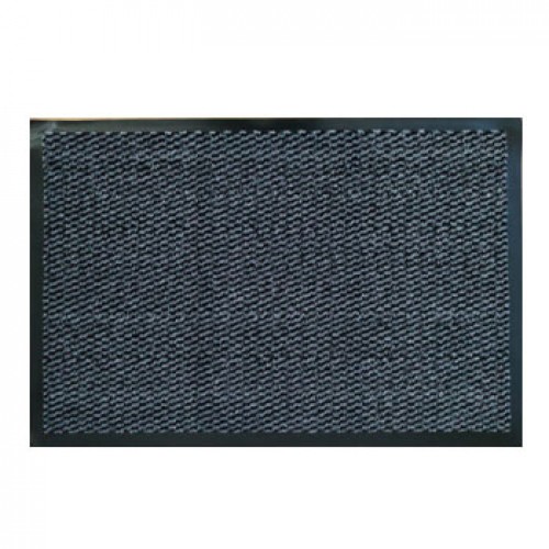 Tapete Polipropileno 40x60cm Rebordo Cinza
