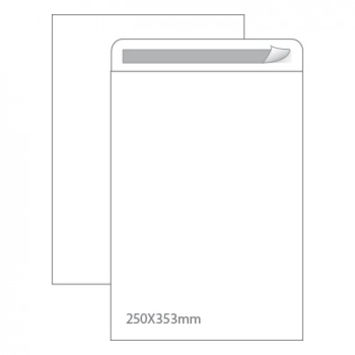 Envelopes Saco 250x353mm B4 Branco 090g Autodex 50un