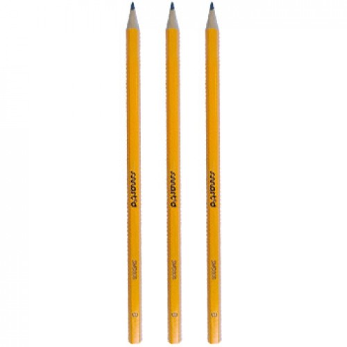 Lápis Grafite B SmartD Blister 3un