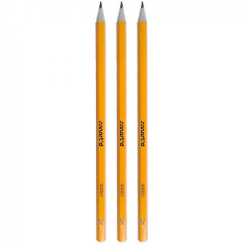 Lápis Grafite 2H SmartD Blister 3un
