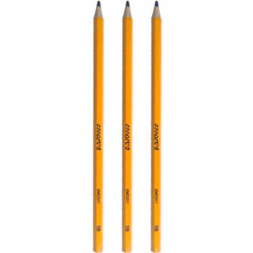 Lápis Grafite 5B SmartD Blister 3un