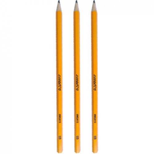 Lápis Grafite 6B SmartD Blister 3un
