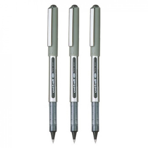 Marcador Roller Uniball Eye Fine UB157 0,7mm Preto 3un