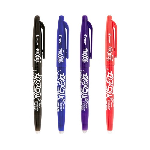 Esferográfica Gel Pilot Frixion Ball 3 Cores 0,7mm 4un