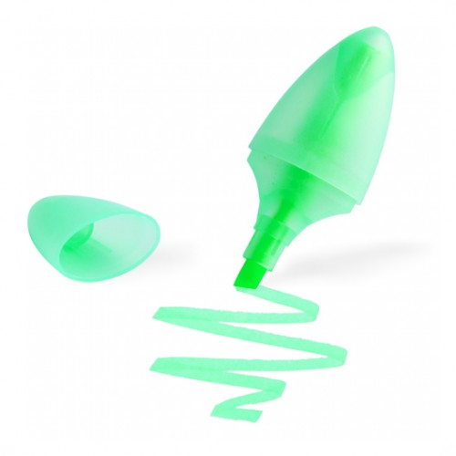 Marcador Fluorescente Rankap Verde 1un