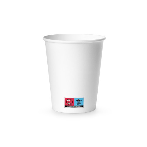 Copos 160ml Papel 6oz Vending Branco 50un