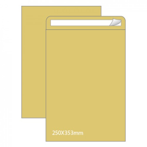 Envelopes Saco 250x350mm B4 Kraft 090g Autodex 250un