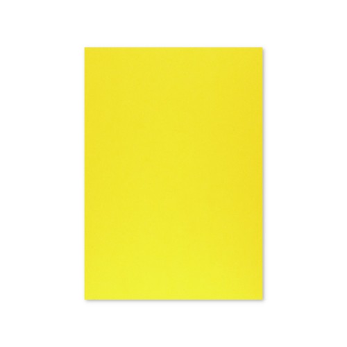 Cartolina A4 Amarelo Girassol 4G 250g 125 Folhas