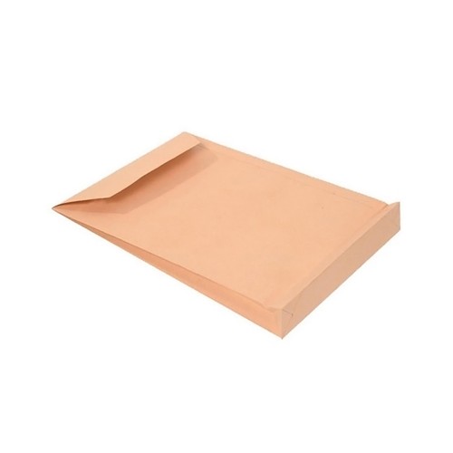Envelopes Saco 250x353mm B4 Kraft 100gr C/Fole 40mm 250un