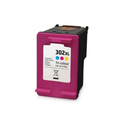 Tinteiro  Remanuf. HP 302XL Cor F6U67AE 14ml 577 Pág.