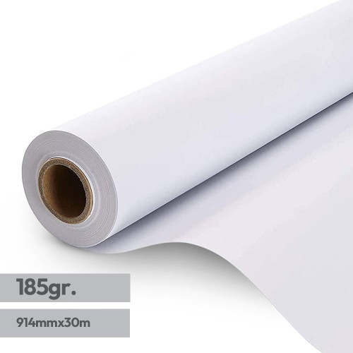 Papel 0914mmx030m 185g Evolution PhotoGlossy 1un