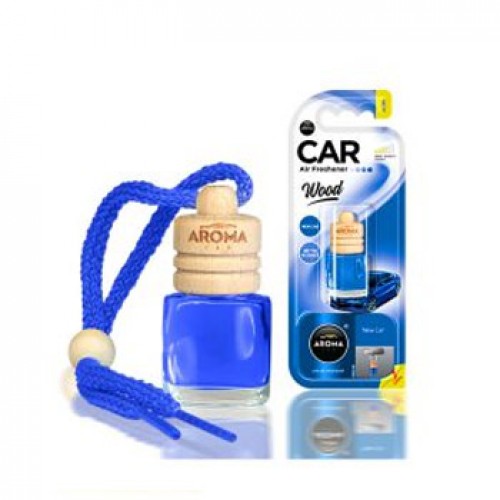 Ambientador Carro Aroma Car Wood New Car 6ml