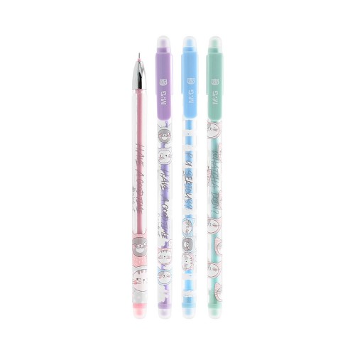 Esferográfica Gel Little Kitty Apagável Azul 0,5mm Sortido