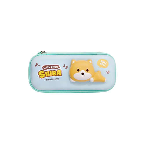 Estojo Retangular Squishy Lazy Stars Shiba