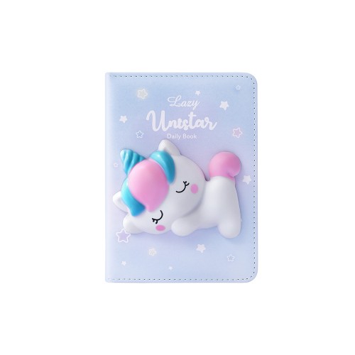 Bloco Notas 157x112mm Squishy Lazy Unistar 96Fls