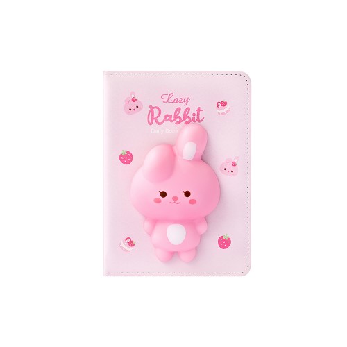 Bloco Notas 157x112mm Squishy Lazy Rabbit 96Fls