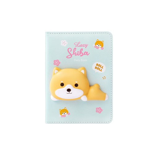 Bloco Notas 157x112mm Squishy Lazy Shiba 96Fls