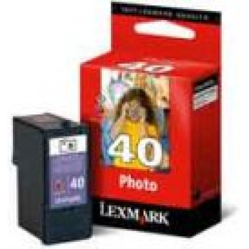 Tinteiro LEXMARK 40 Cor 18Y0340BR 125 Pág.