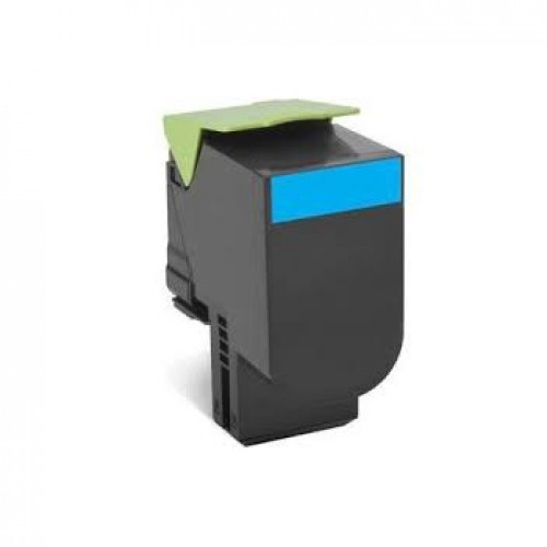 Toner LEXMARK Retorno 802SC Azul 80C2SC0 2000 Pág.