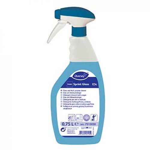 Detergente Multiusos Sprint p/Vidros/Espelhos 0,75L