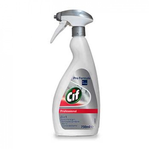 Detergente Desincrustante Cif PF 2in1 Casas de Banho 750ml