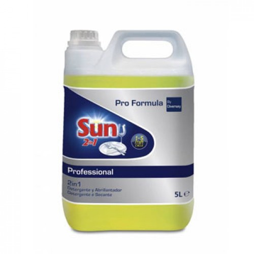 Detergente Máquina Loiça+Secante Líquido Sun PF 2in1 5L