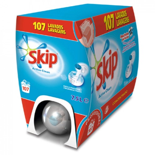 Detergente Líquido Máquina Roupa Skip Pro Active 107 Doses